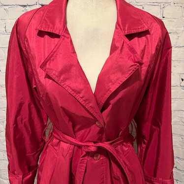 Vintage Erin London Faux Snake Skin Button Front Jacket Size Medium