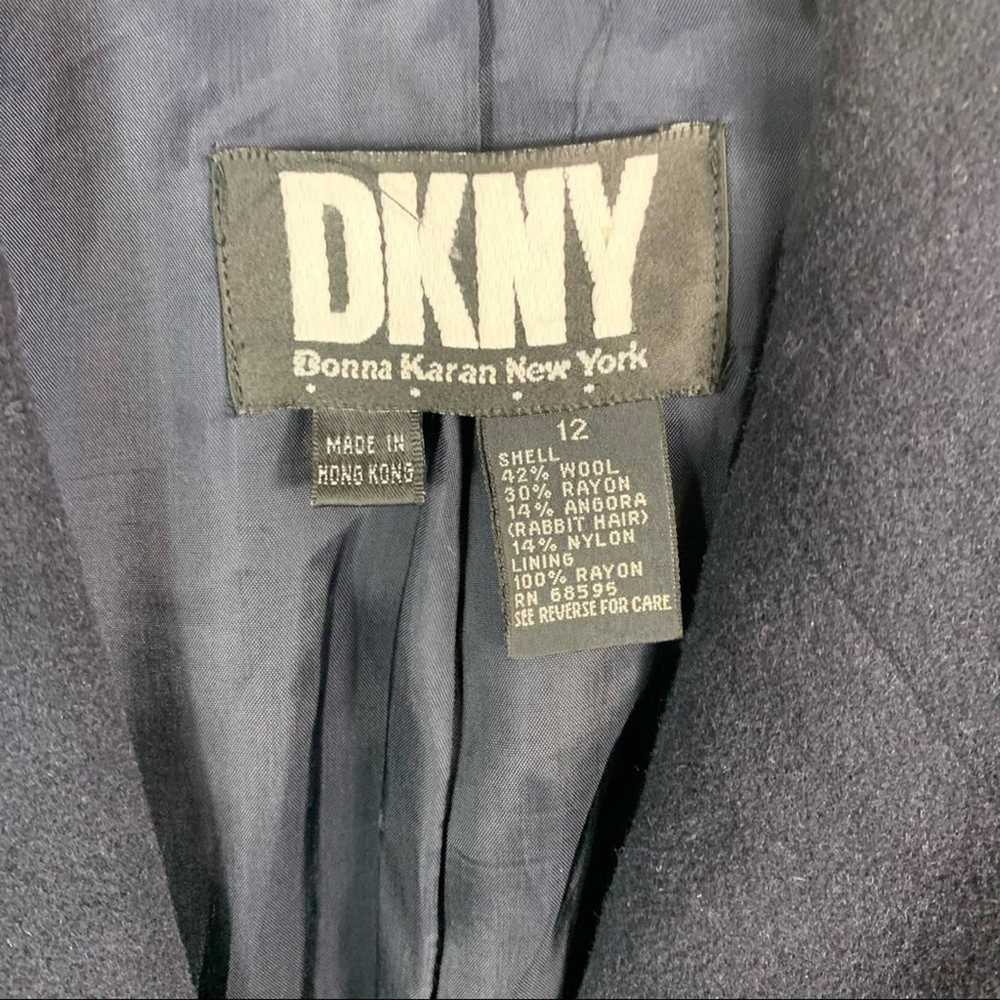 Vintage 1990’s DKNY Crest Blazer Collegiate - image 11