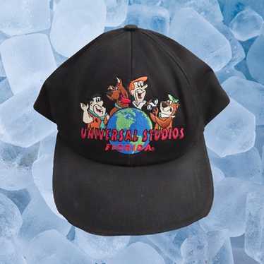 Vintage Hanna Barbera Snapback Embroidered Hat Ra… - image 1