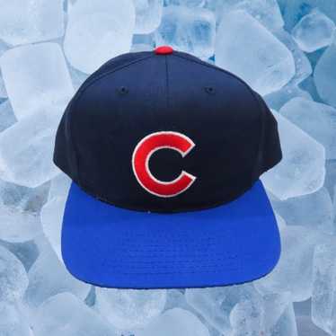 Vintage Outdoor Cap Company Chicago Cubs Hat MLB SnapBack Hat VTG 90s Blue