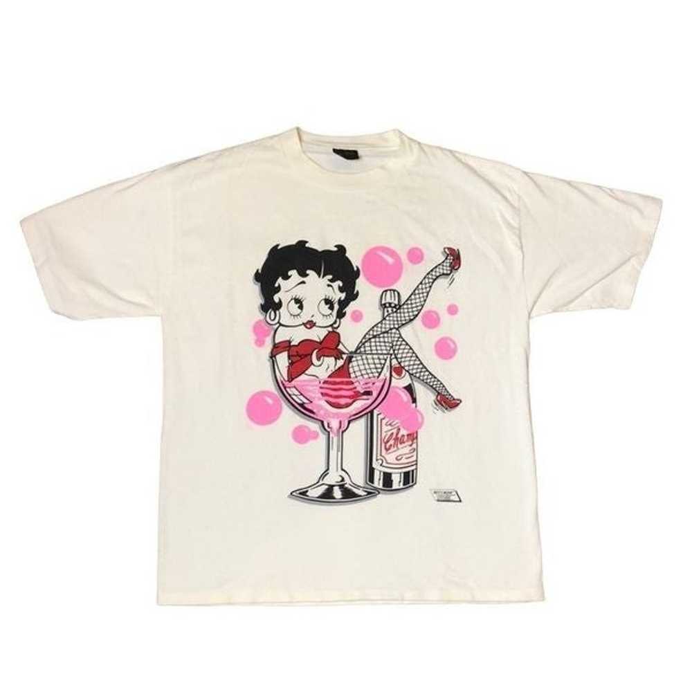Vintage 1980’s Betty Boop “Champagne” t-shirt - image 1