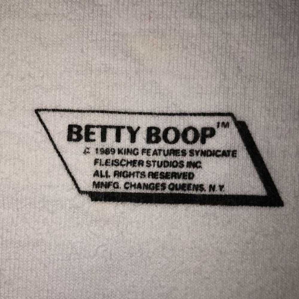 Vintage 1980’s Betty Boop “Champagne” t-shirt - image 3
