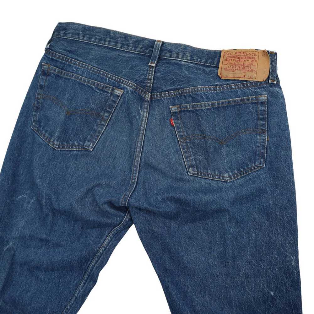 Vintage Levis 501 USA Made Denim Jean - image 11