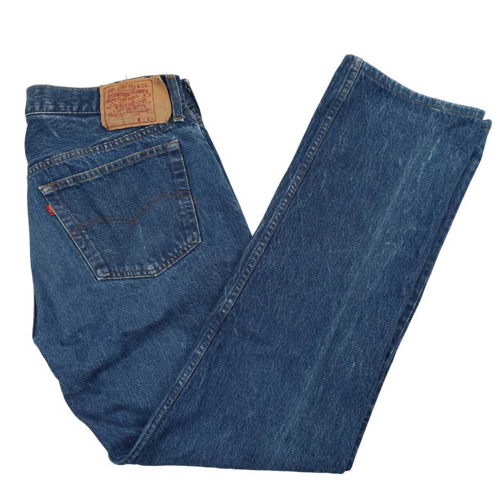 Vintage Levis 501 USA Made Denim Jean - image 12