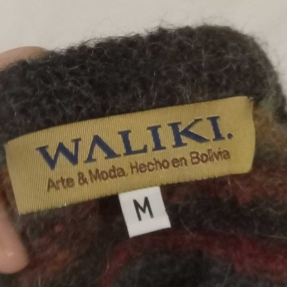 Vintage Waliki Men's Alpaca Hair Southwestern Azt… - image 3