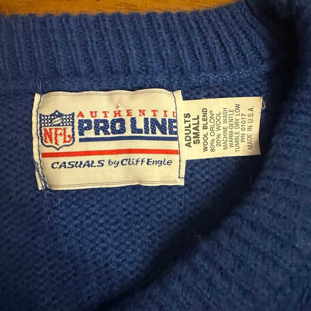 RARE VINTAGE Authentic NFL Seahawks Pro Line Wool… - image 4