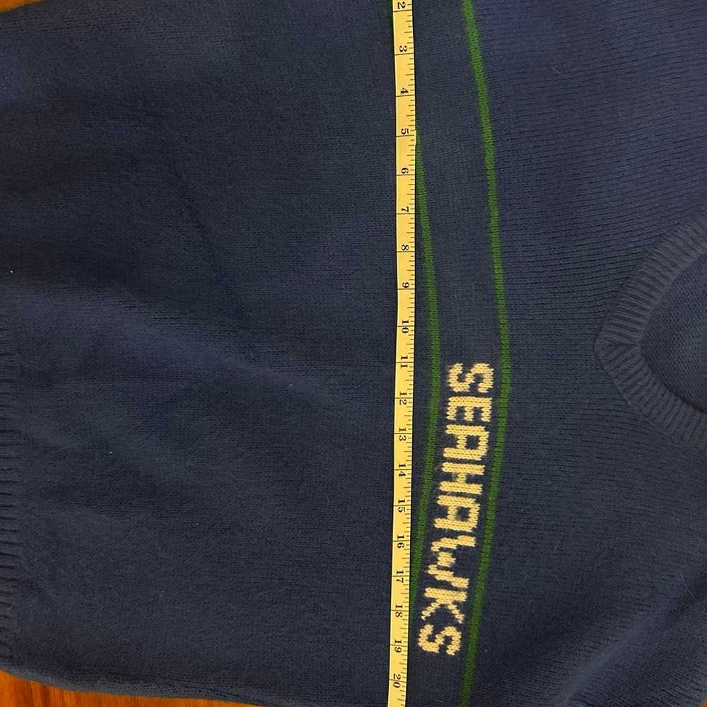 RARE VINTAGE Authentic NFL Seahawks Pro Line Wool… - image 7