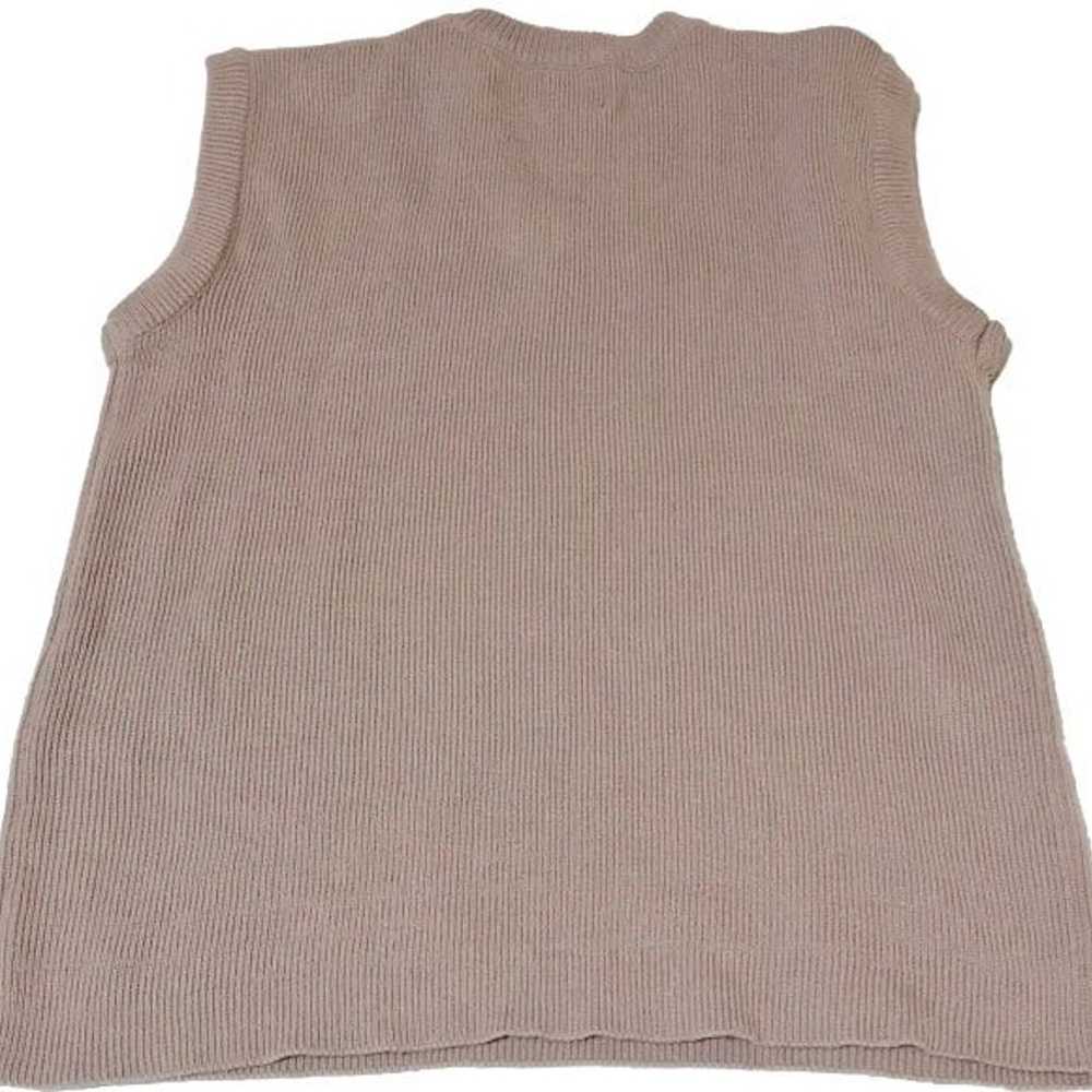 DELF USA Gray Sweater Vest Men’s XL Vintage Hip H… - image 7