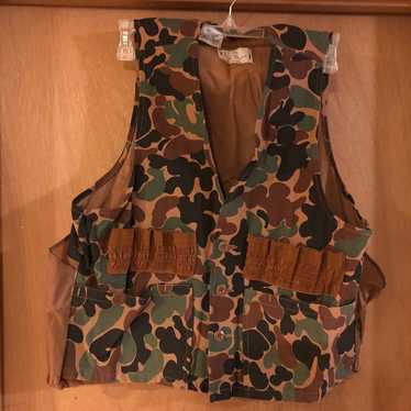 Vintage Game Winner Sportswear Duck Camo Vest Men… - image 1