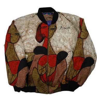 Vintage Picasso Abstract Art Reversible Jacket