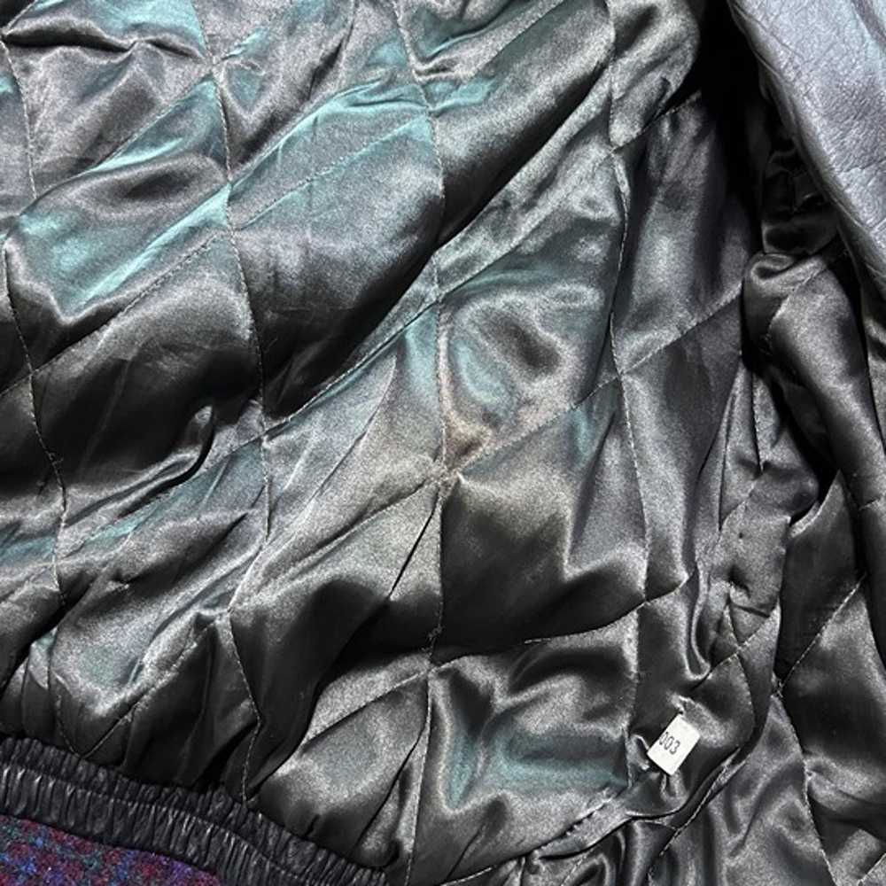 Leather Fubu Philadelphia 76ers jacket. Size L - image 4