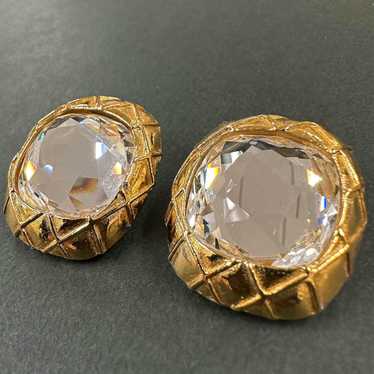 Chanel earrings vintage stone - Gem