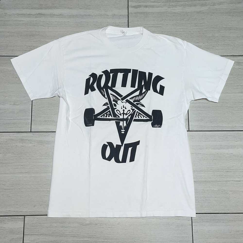 Band Tees Rotting Out Thrasher Logo Hardcore T-sh… - image 1