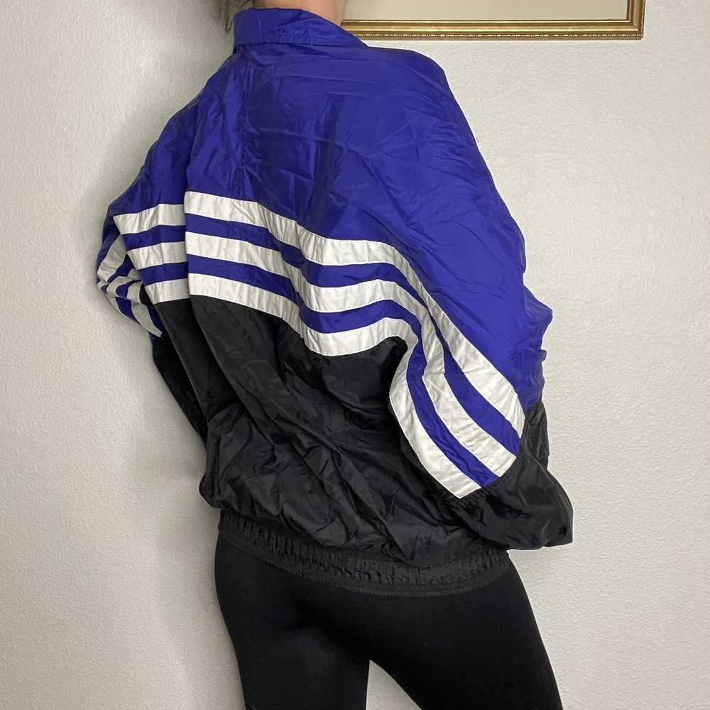 Adidas × Vintage Vintage Adidas Windbreaker Jacke… - image 3