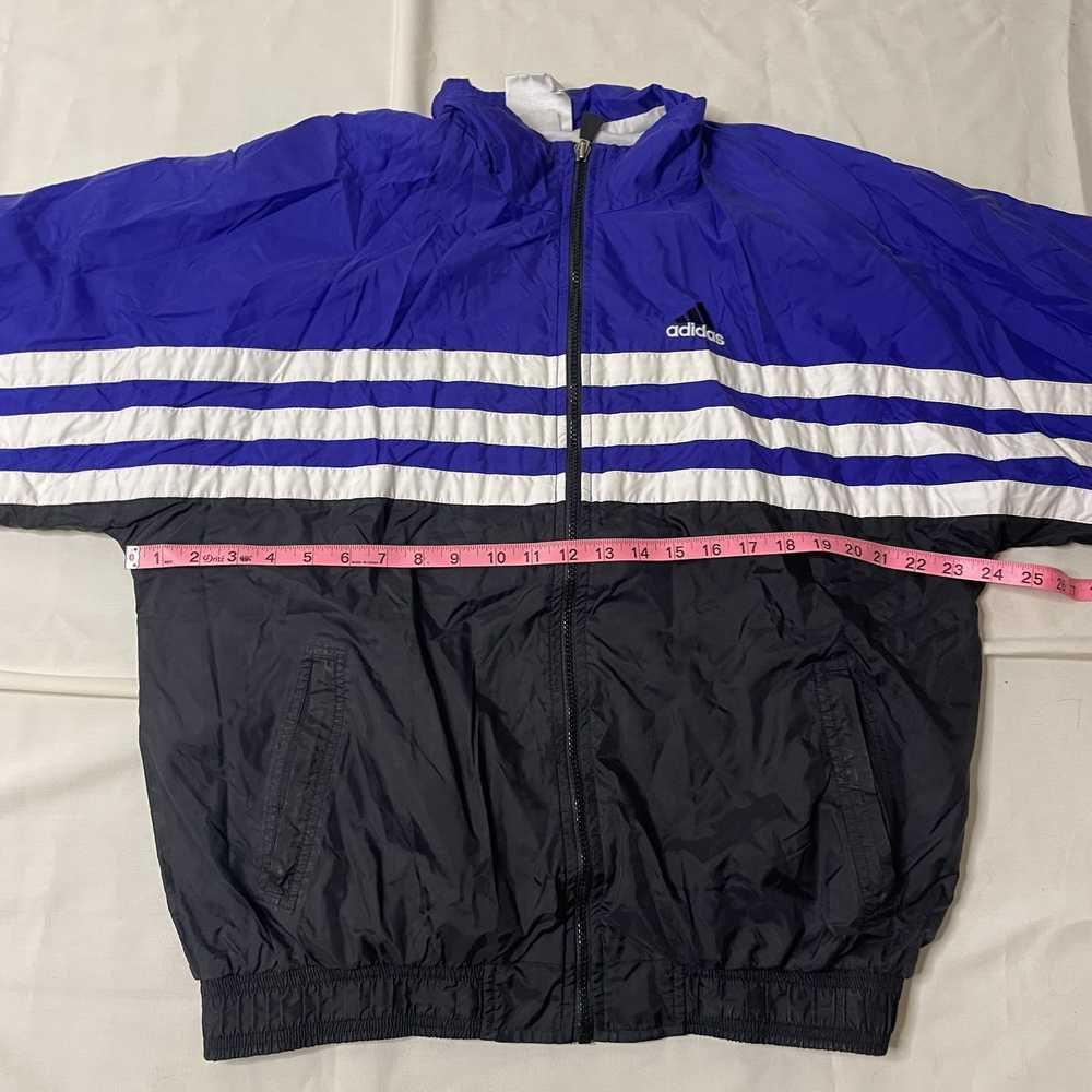 Adidas × Vintage Vintage Adidas Windbreaker Jacke… - image 5