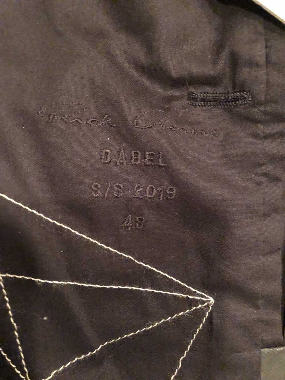 Rick Owens Waxed cropped sequin blazer 48EU - image 7