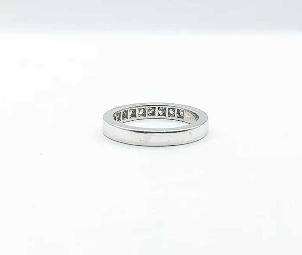 Stackable Diamond Band Ring in 18k White Gold - image 6