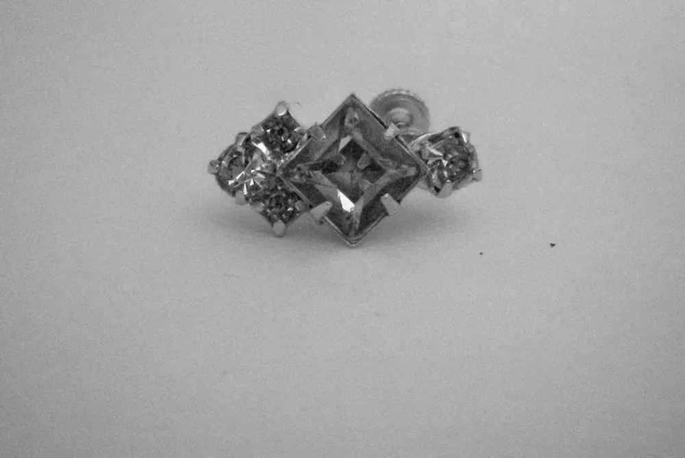 Rhinestone Necklace & Earring Set - image 6