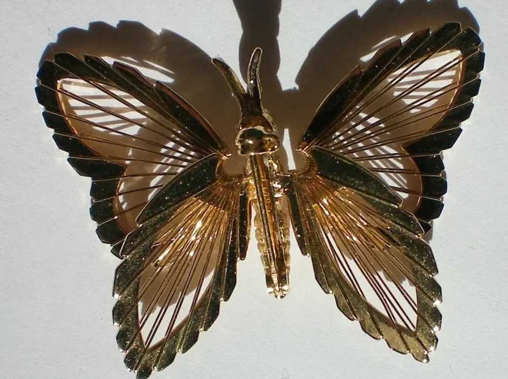 Wire Wing Butterfly Pin - image 2