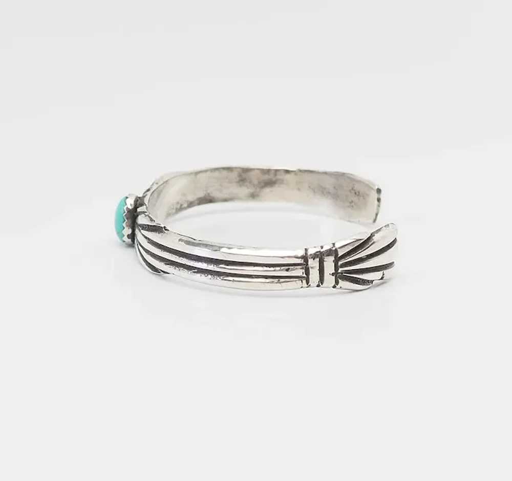 Albert Jeanette Brown sterling silver turquoise N… - image 3