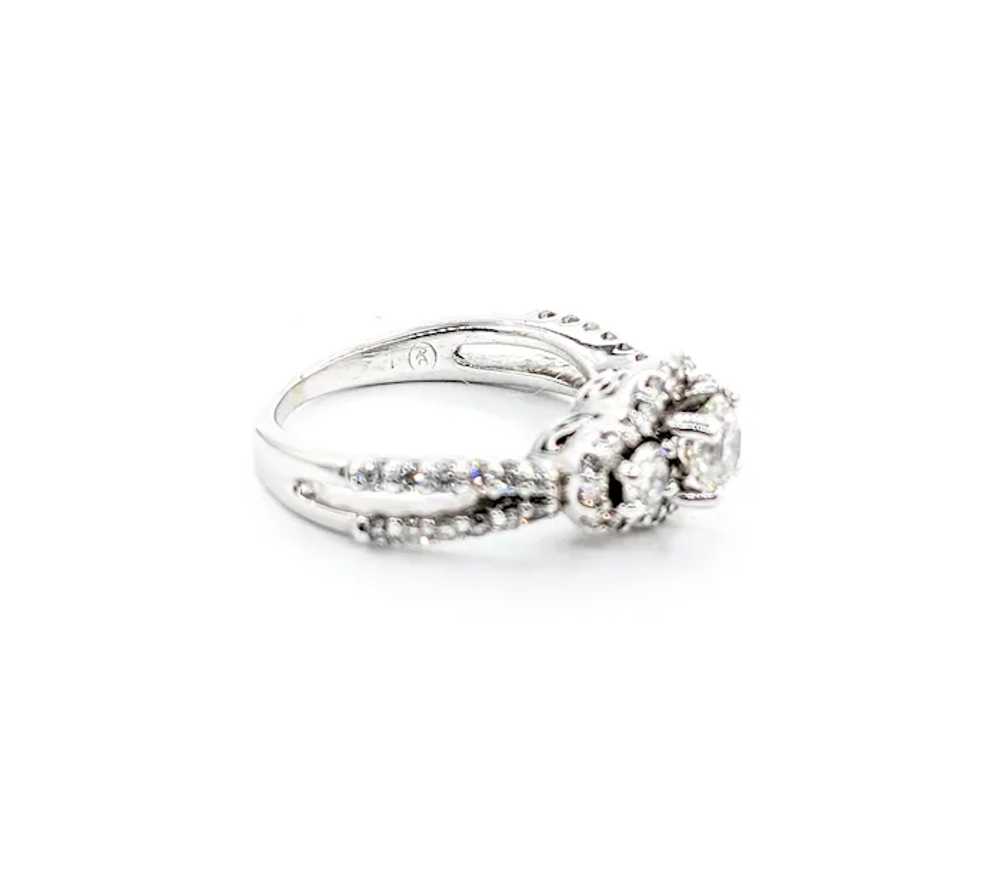 1.25ctw Bridal Diamond Ring In White Gold - image 4