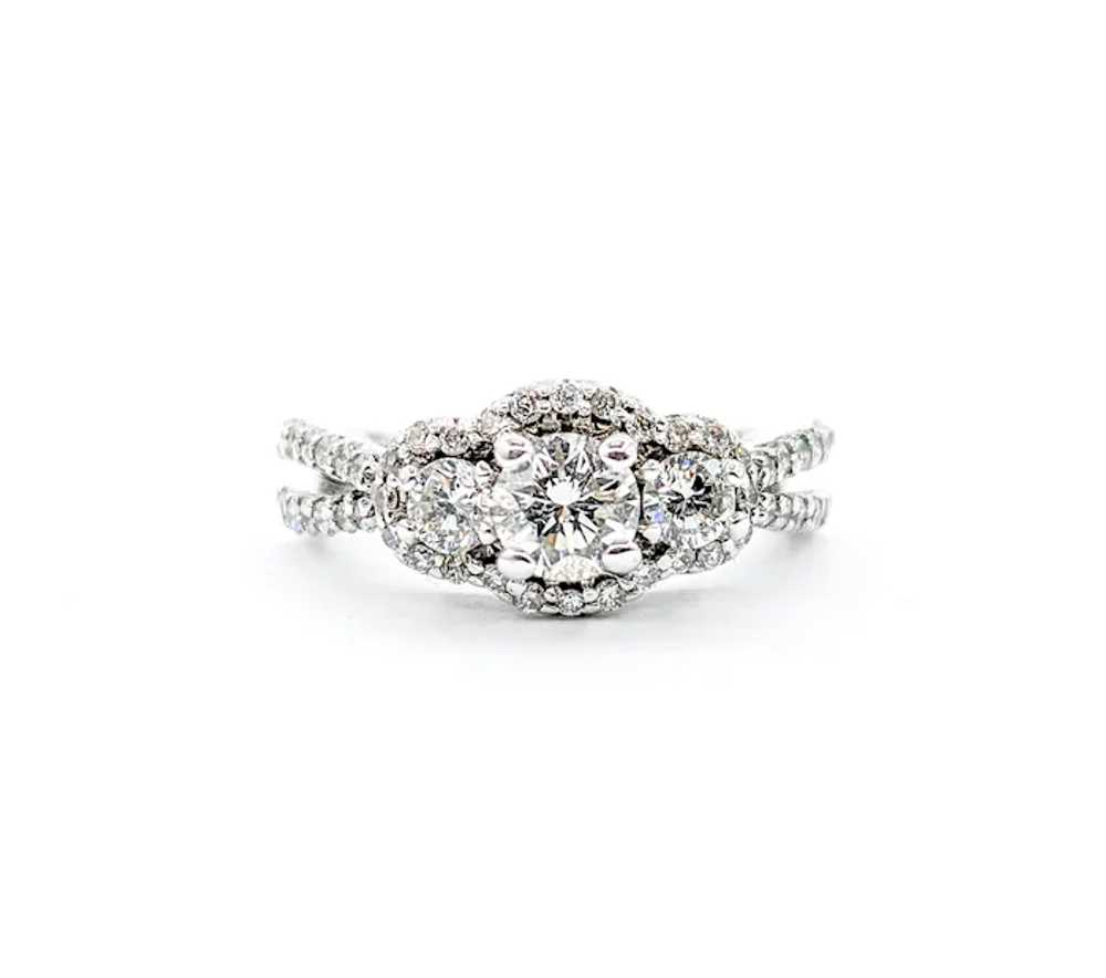 1.25ctw Bridal Diamond Ring In White Gold - image 5