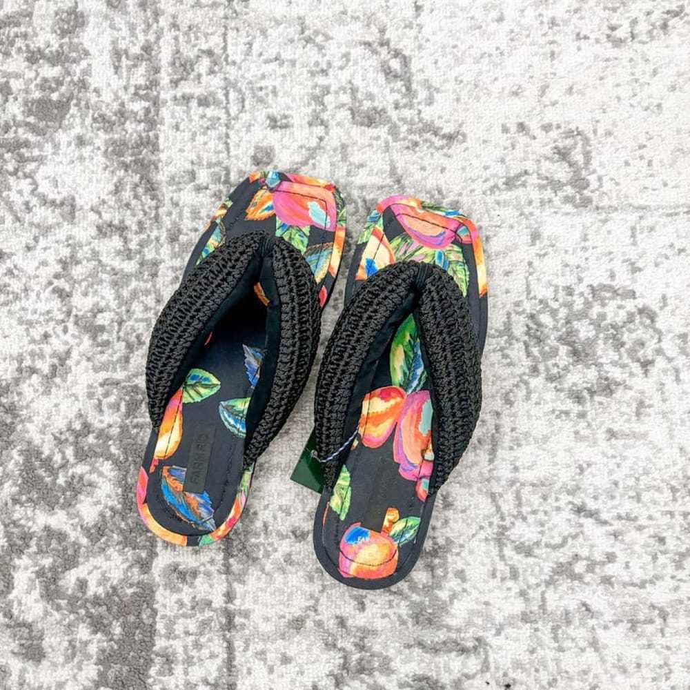 Farm Rio Cloth flip flops - image 9