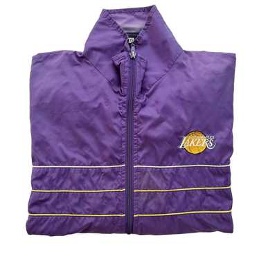 Starter Purple Satin Los Angeles Kings 80s Jacket - Jackets Masters