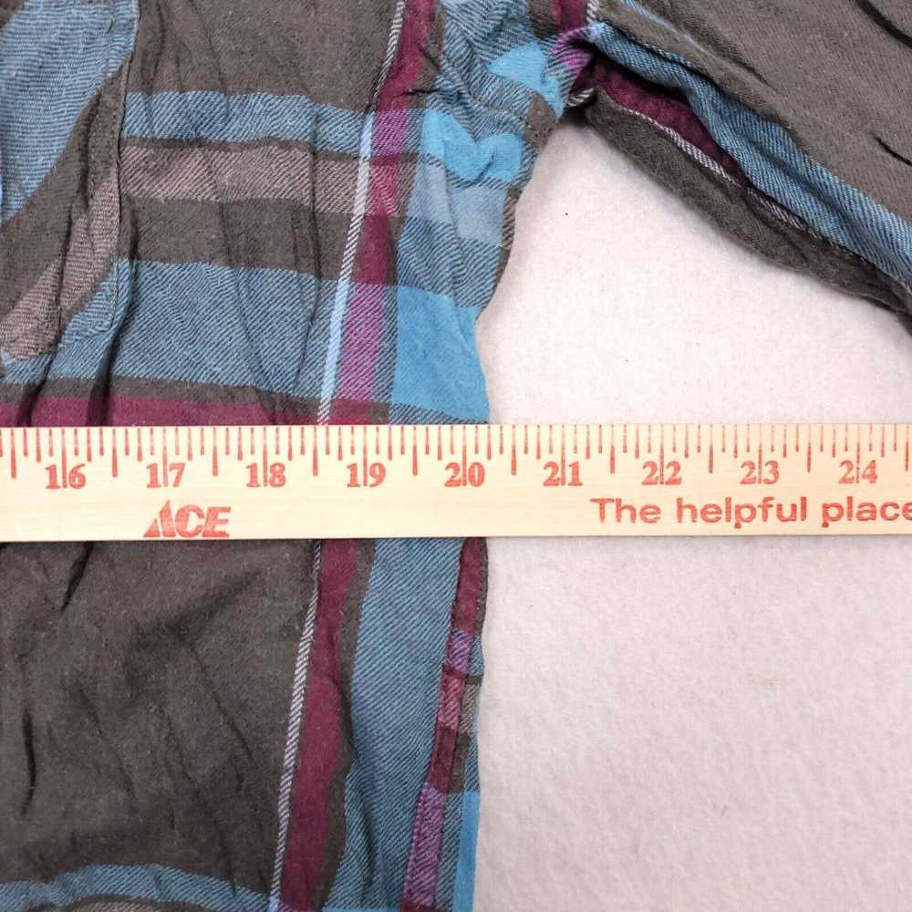 Mossimo Mossimo Madras Flannel Shirt Mens Size La… - image 9