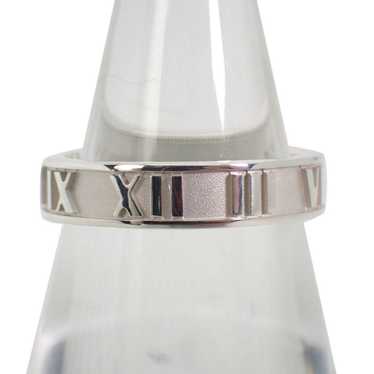 Tiffany & Co. TIFFANY 925 Atlas Narrow Ring No. 7… - image 1