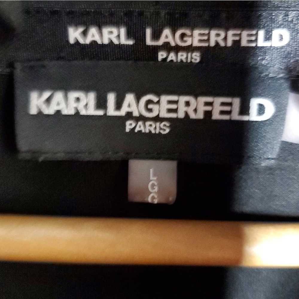 Karl Lagerfeld Karl Lagerfeld Logo Stripe Black S… - image 6