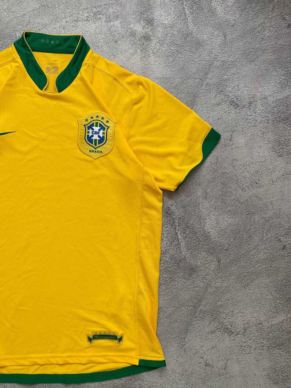 Nike × Soccer Jersey × Vintage Nike Brazil Sports… - image 2