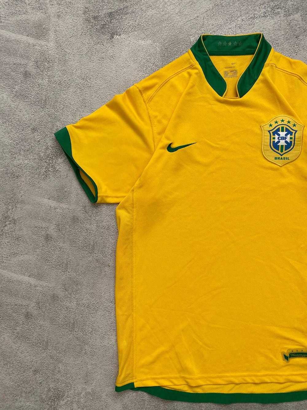 Nike × Soccer Jersey × Vintage Nike Brazil Sports… - image 3