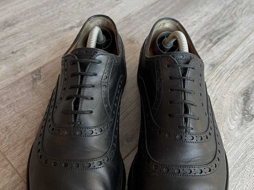 Gucci × Luxury GUCCI GG Logo Oxfords Brogues Leat… - image 11