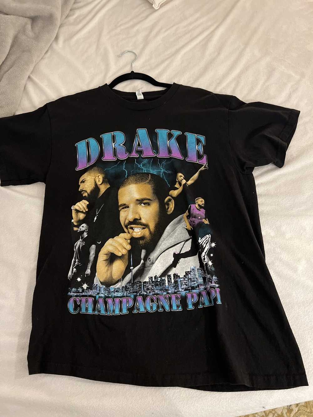 Band Tees × Streetwear Drake Graphic Tee - image 1