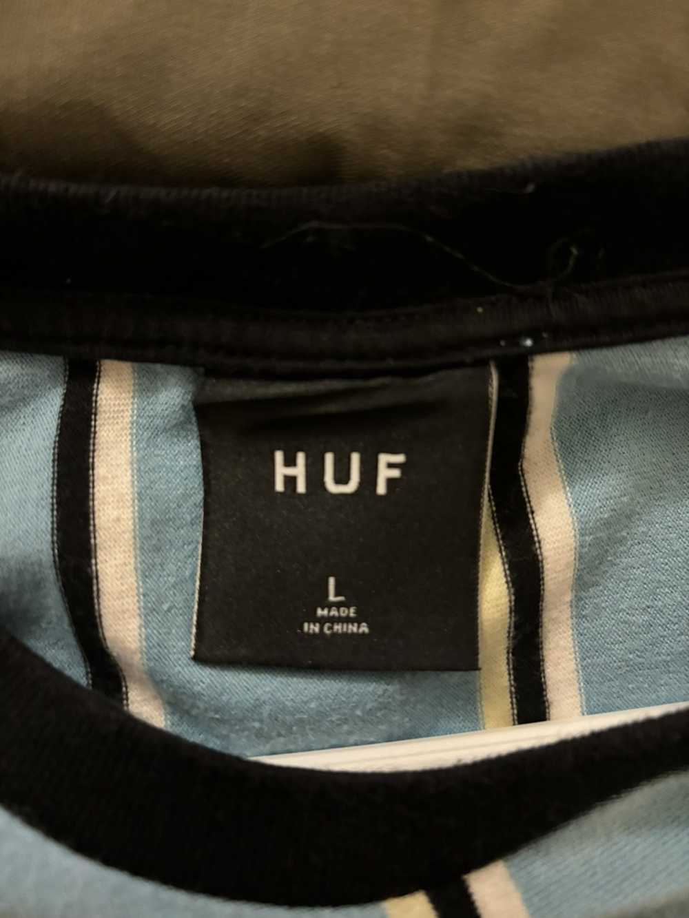 Huf × Streetwear Huf Worldwide Vertical Striped S… - image 3