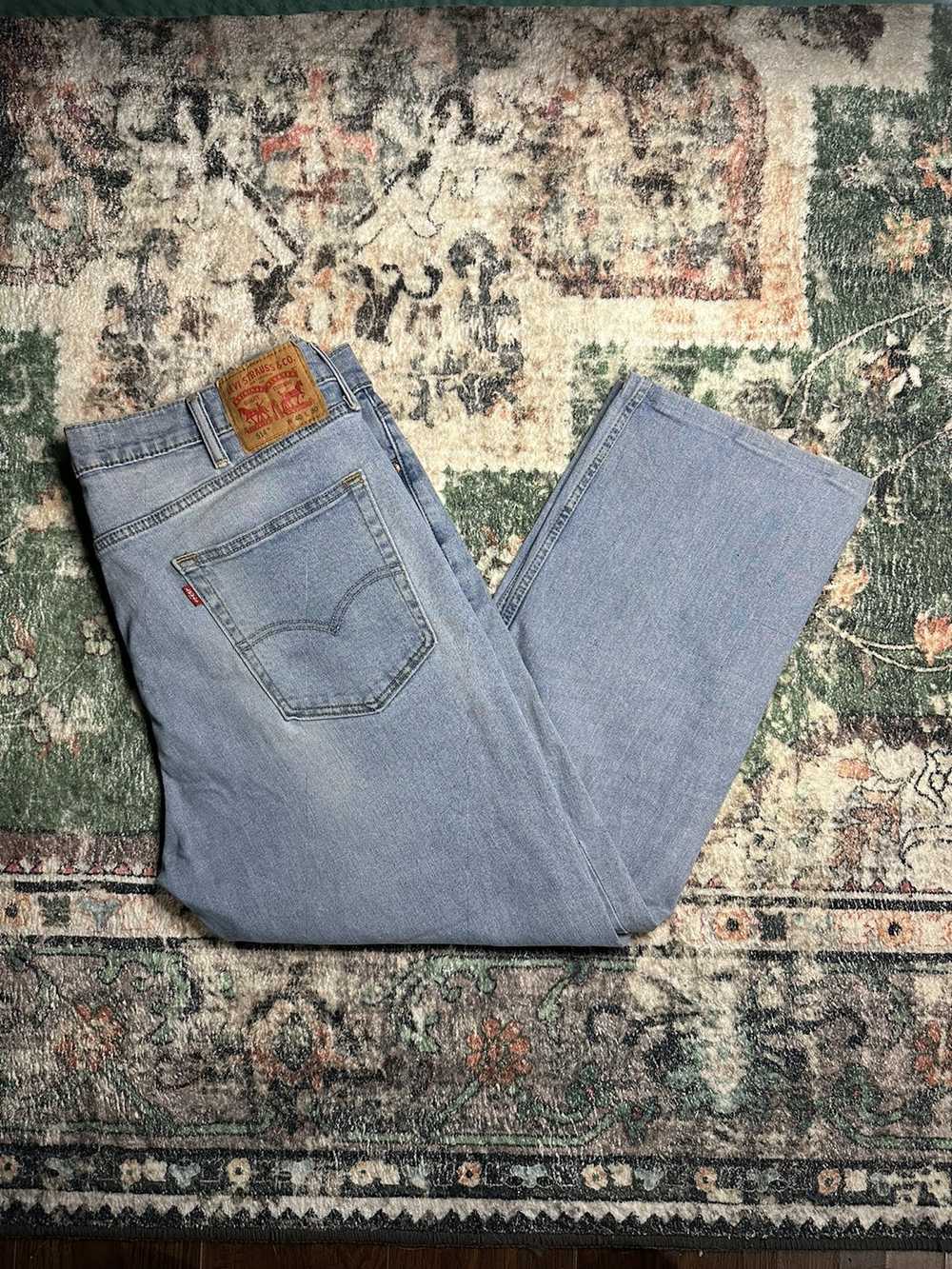 Levi's × Streetwear Levi 514 Whitewashed Jeans - image 1