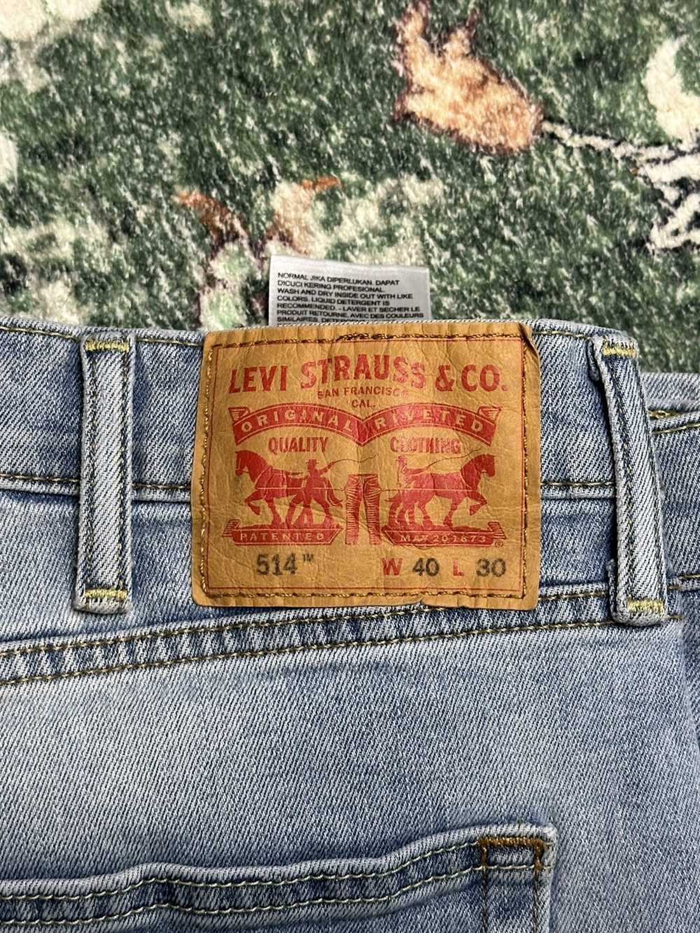 Levi's × Streetwear Levi 514 Whitewashed Jeans - image 3