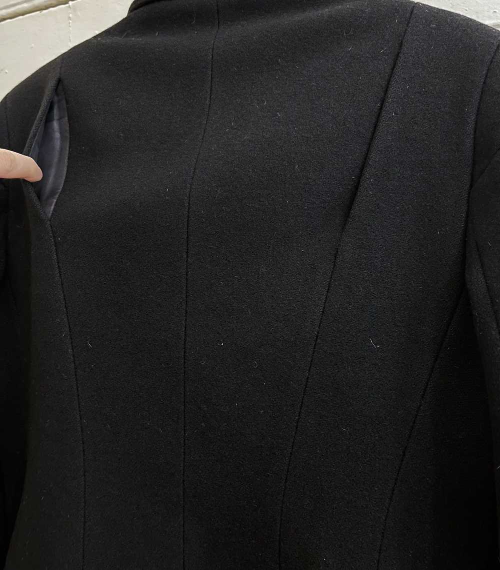 Raf Simons AW08 Complex Panel Wool Coat in Black - image 8