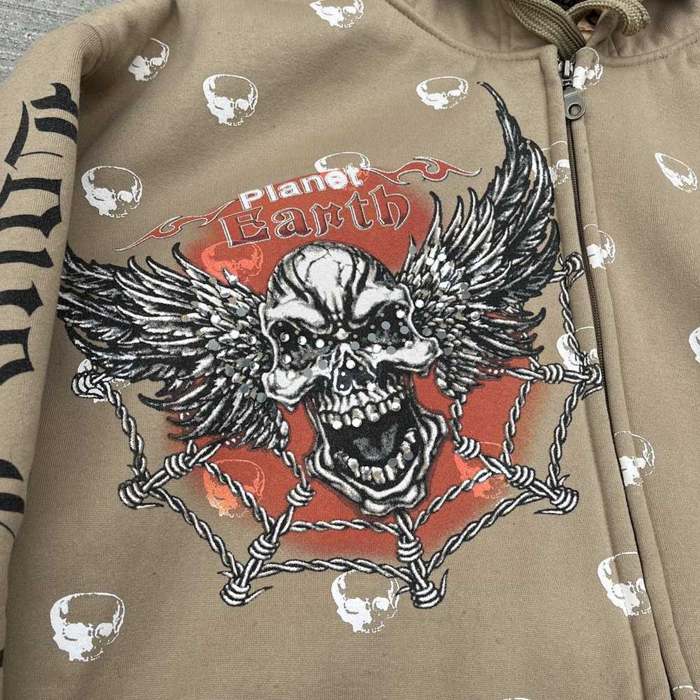 Ed Hardy × Vintage Vintage Y2K Ed Hardy Hoodie (u… - image 3