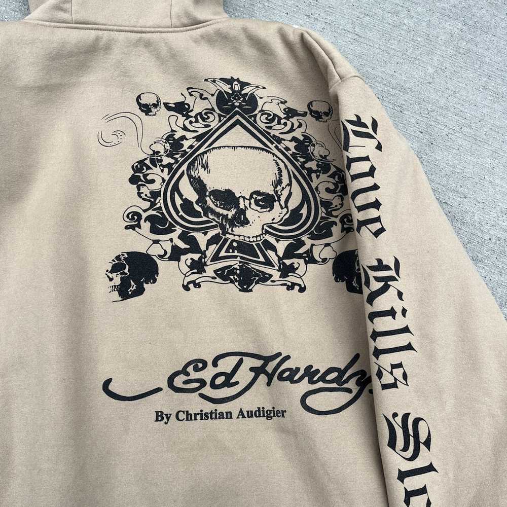 Ed Hardy × Vintage Vintage Y2K Ed Hardy Hoodie (u… - image 6