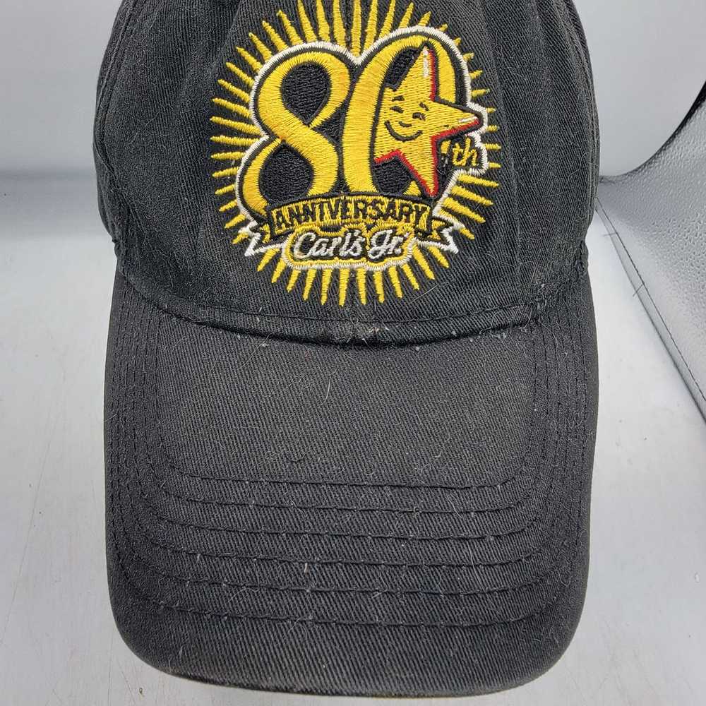 Other Carls Jr 80th Anniversary Hat Adjustable Em… - image 5