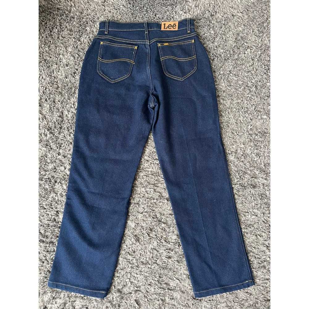 Lee Vintage Lee Women’s Blue Jeans Size 14 Petite… - image 4