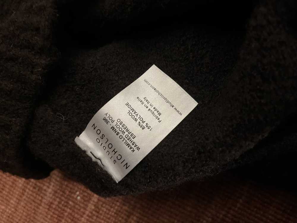 Studio Nicholson Studio Nicholson Brown Wool-Blen… - image 4