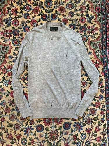 Allsaints AllSaints Merino Wool Grey Sweater