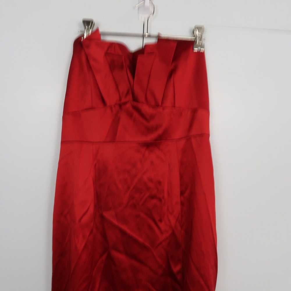 Vintage Coast Womens Dress Size 14 Red Sleeveless… - image 3
