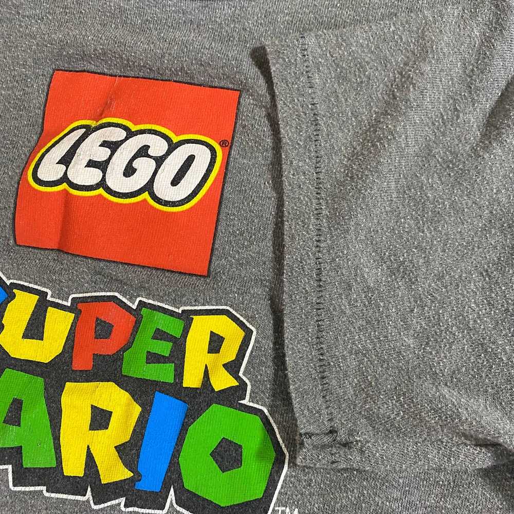 Lego Vintage Lego Super Mario Shirt Single Stich … - image 4