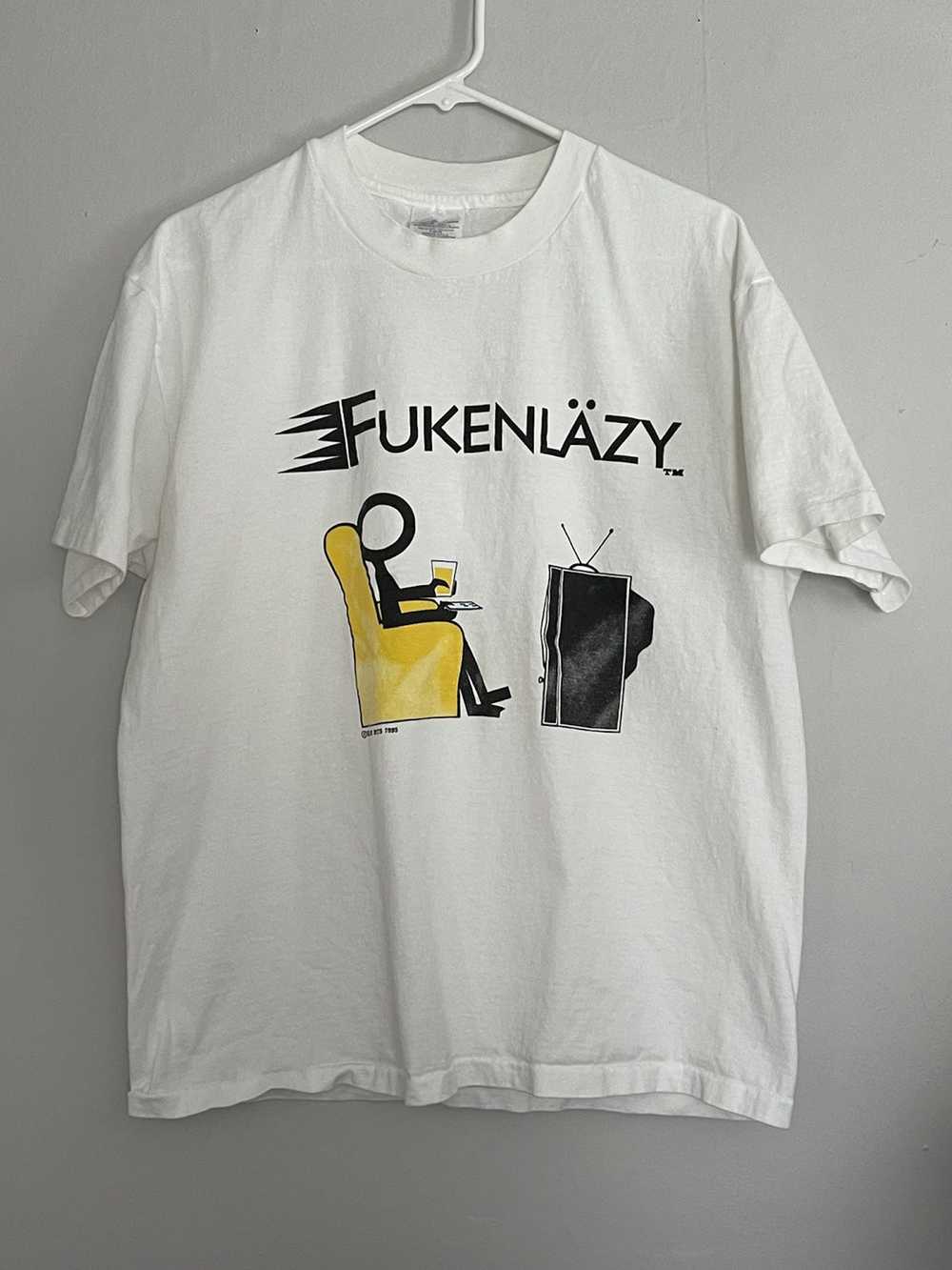 Humor × Vintage Vintage Lazy Tee - image 1