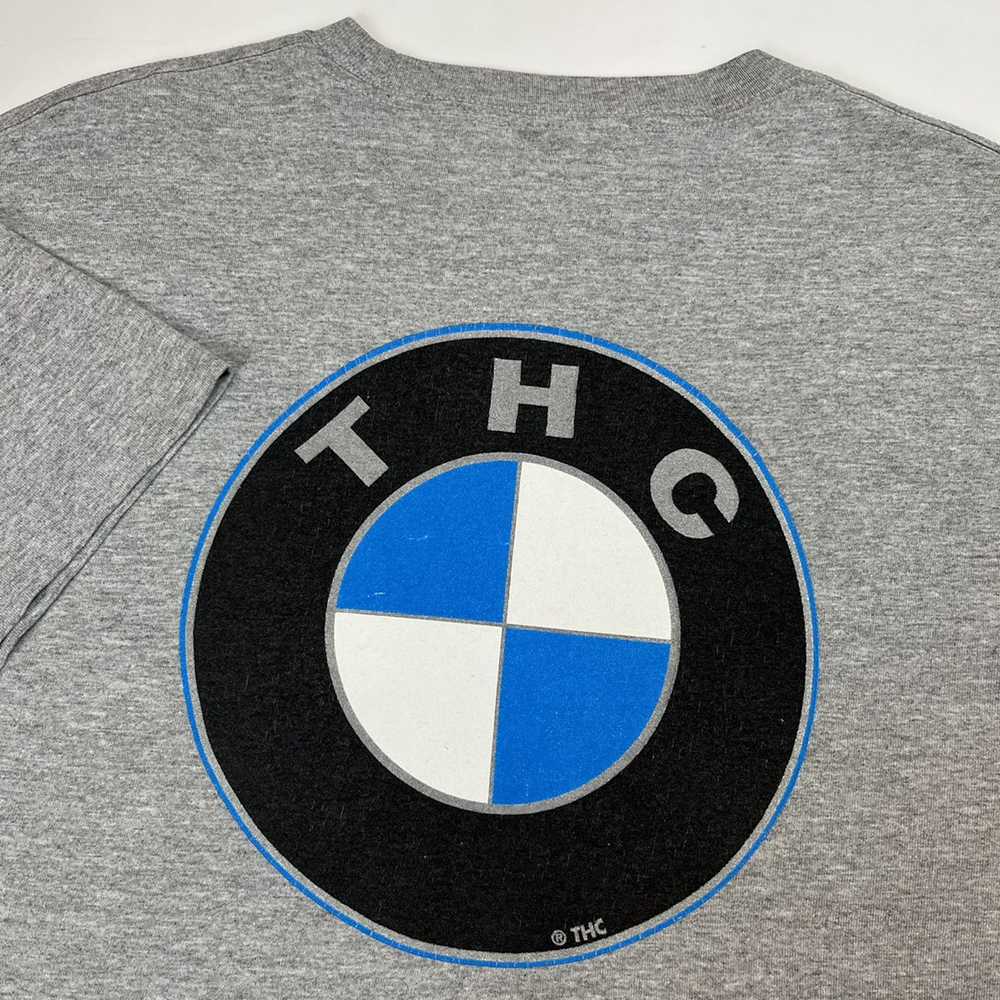 Rare × Vintage Vintage 90s THC Weed BMW T Shirt P… - image 3