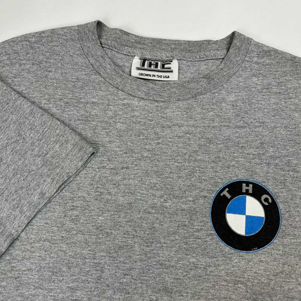Rare × Vintage Vintage 90s THC Weed BMW T Shirt P… - image 4